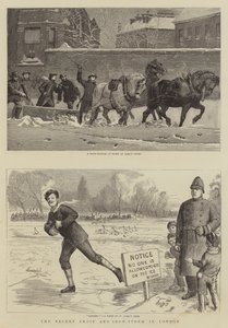 The Recent Frost and Snow-Storm in London